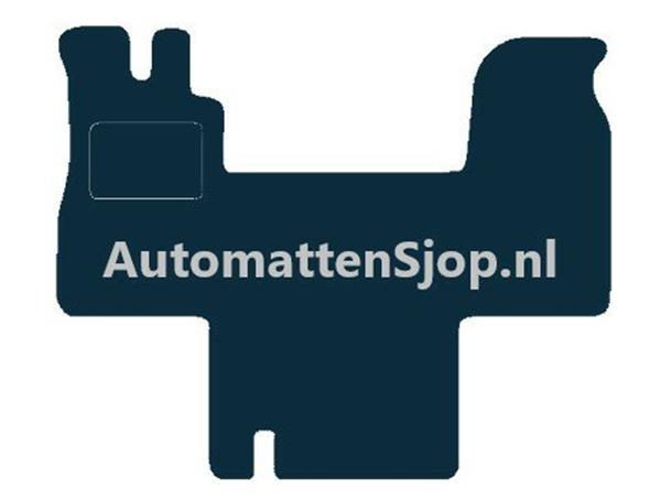 Grote foto luxe velours zwart automatten renault master camper 2004 2010 auto onderdelen overige auto onderdelen