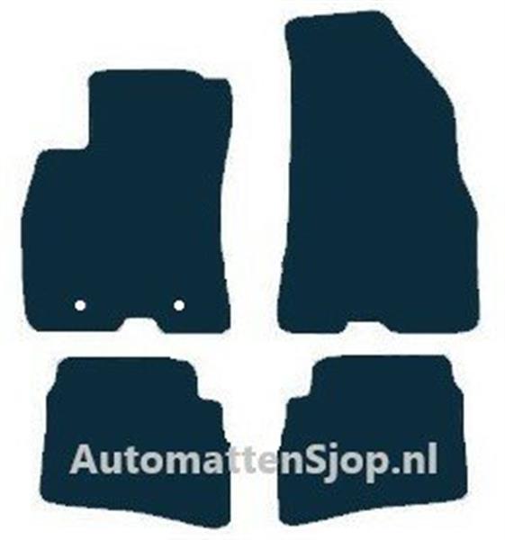 Grote foto luxe velours zwart automatten fiat doblo 152 263 2015 heden auto onderdelen overige auto onderdelen