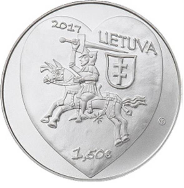 Grote foto litouwen 1 5 euro 2017 sint cazimir verzamelen munten overige