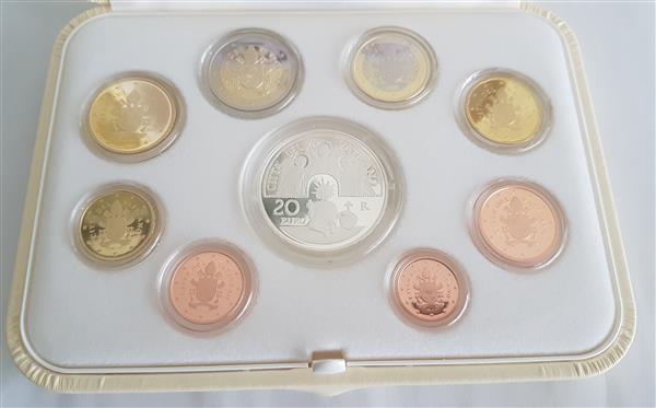 Grote foto vaticaan proofset 2017 20 euro zilver verzamelen munten overige