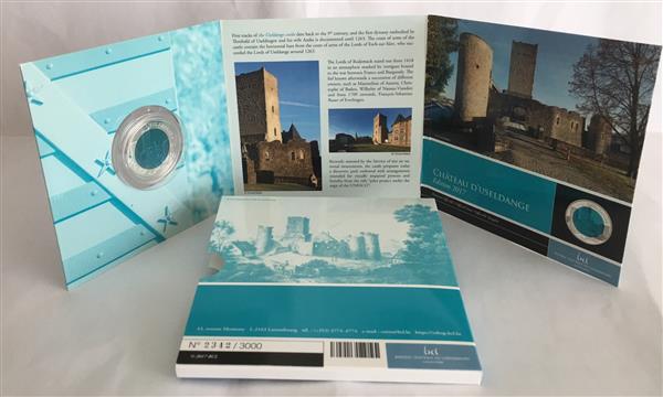 Grote foto luxemburg 5 euro 2017 kasteel useldange verzamelen munten overige
