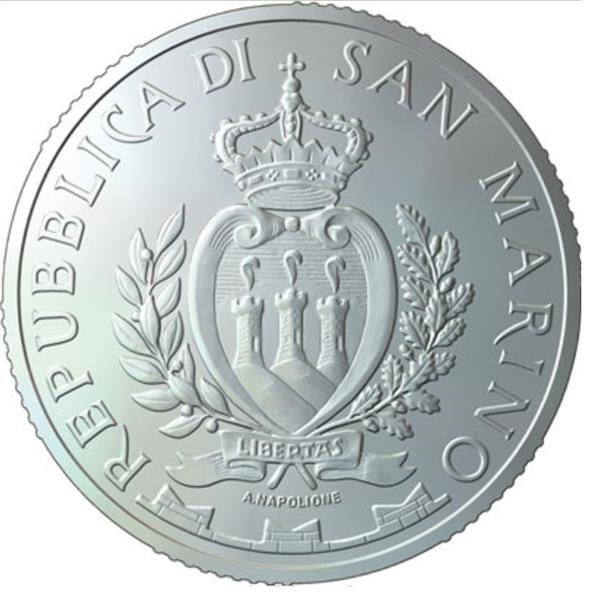 Grote foto san marino 10 euro 2017 as roma verzamelen munten overige