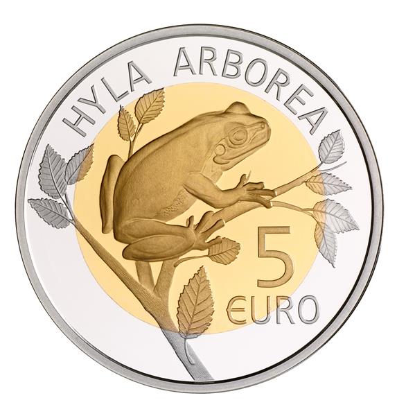 Grote foto luxemburg 5 euro 2017 kikker verzamelen munten overige