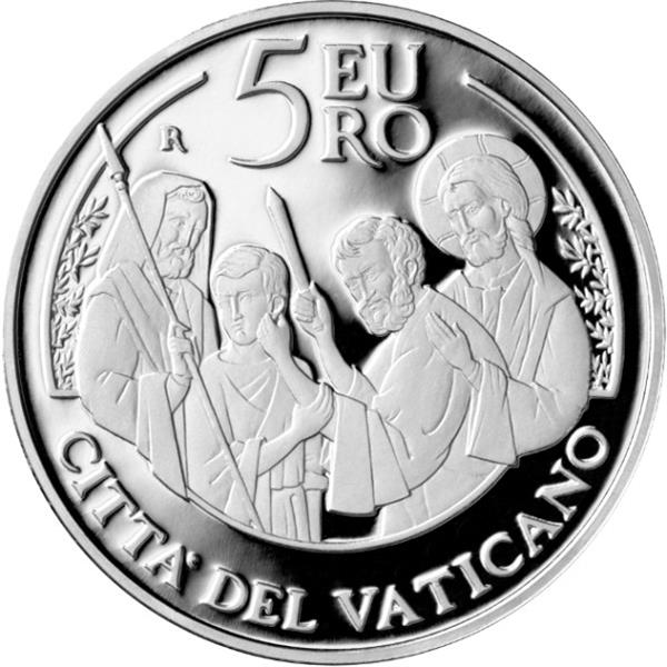 Grote foto vaticaan 5 en 10 euro 2017 zilver verzamelen munten overige