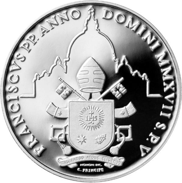 Grote foto vaticaan 5 en 10 euro 2017 zilver verzamelen munten overige