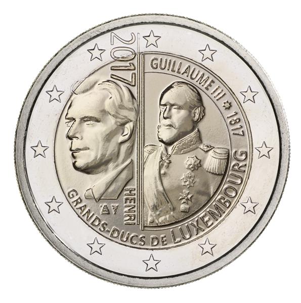 Grote foto luxemburg 2 euro 2017 willem iii verzamelen munten overige
