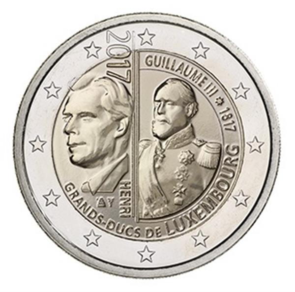 Grote foto luxemburg 2 euro 2017 willem iii verzamelen munten overige