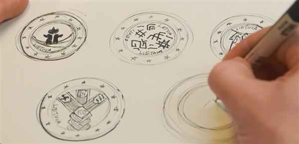Grote foto litouwen 2 euro 2018 baltische onafhankelijkheid verzamelen munten overige