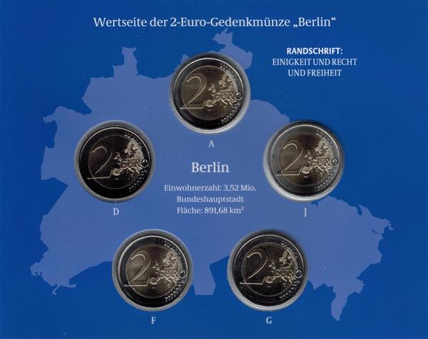 Grote foto duitsland 2 euro 2018 coincard charlottenburg bu verzamelen munten overige