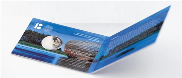 Grote foto estland 2 euro 2018 coincard 100 jaar onafhankelijkheid verzamelen munten overige