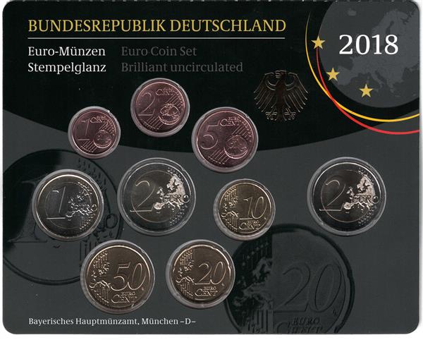 Grote foto duitsland bu 2018 verzamelen munten overige