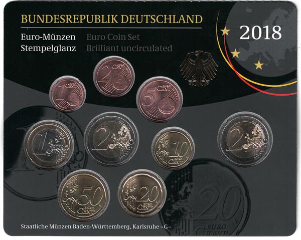 Grote foto duitsland bu 2018 verzamelen munten overige