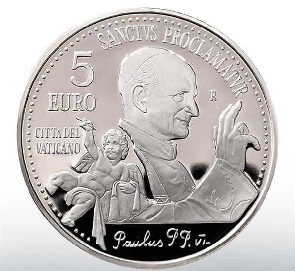 Grote foto vaticaan 5 euro en 10 euro 2018 zilver proof verzamelen munten overige