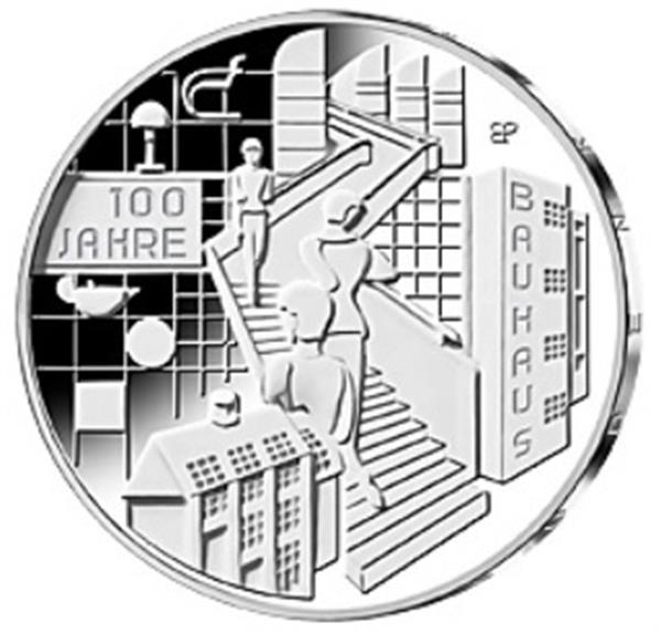 Grote foto duitsland 20 euro 2019 100 jaar bauhaus verzamelen munten overige