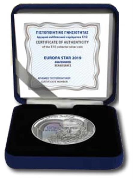 Grote foto griekenland 10 euro 2019 renaissance verzamelen munten overige