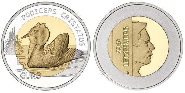 Grote foto luxemburg 5 euro 2019 fuut verzamelen munten overige