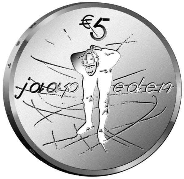 Grote foto nederland 5 euro 2019 jaap eden vijfje unc verzamelen munten overige
