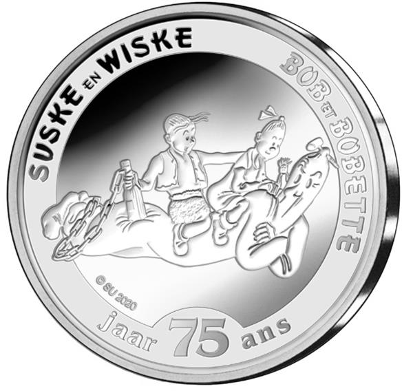 Grote foto belgi 5 euro 2020 suske en wiske verzamelen munten overige