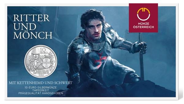 Grote foto oostenrijk 10 euro 2020 dapperheid zilver bu verzamelen munten overige