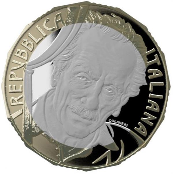 Grote foto itali 5 euro 2020 eduardo de filippo verzamelen munten overige