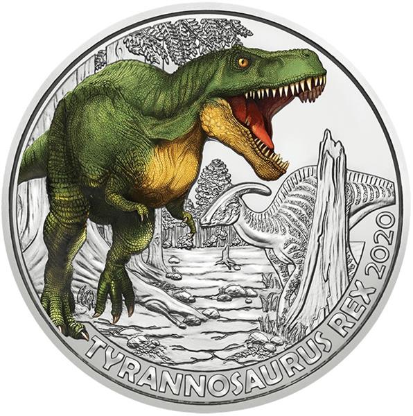 Grote foto oostenrijk 3 euro 2020 t rex verzamelen munten overige