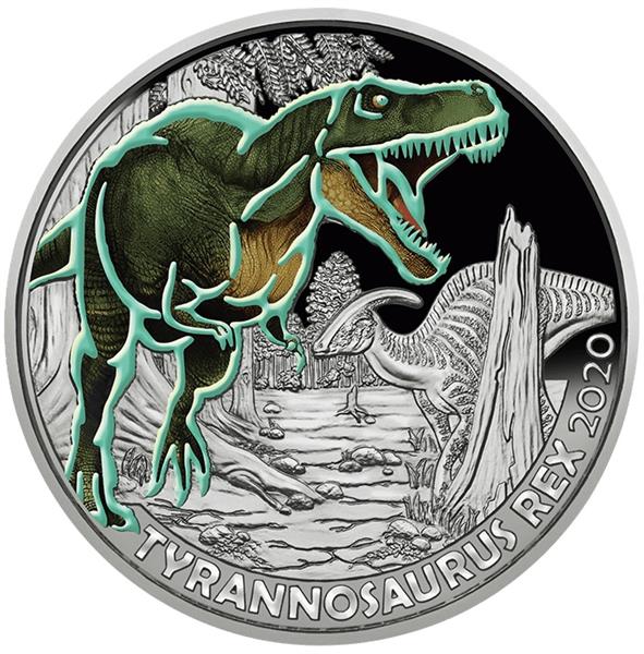 Grote foto oostenrijk 3 euro 2020 t rex verzamelen munten overige