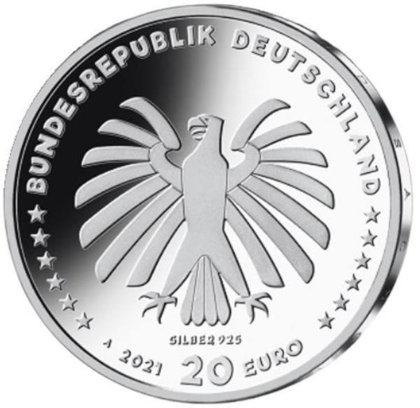 Grote foto duitsland 20 euro 2021 die sendung mit der maus verzamelen munten overige