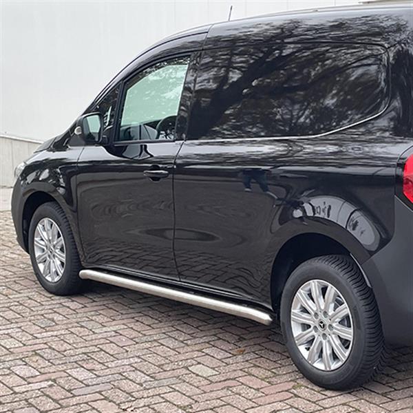 Grote foto sidebars rvs zilver mercedes citan 2021 auto onderdelen overige auto onderdelen