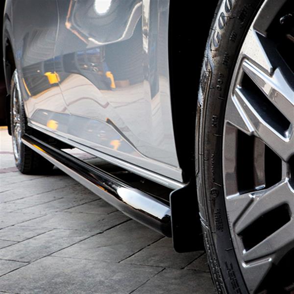 Grote foto sidebars zwart rvs ford transit custom 2023 auto onderdelen overige auto onderdelen