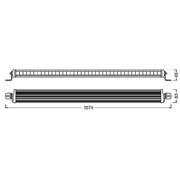 Grote foto osram ledriving lightbar fx1000 cb sm gen 2 auto onderdelen tuning en styling