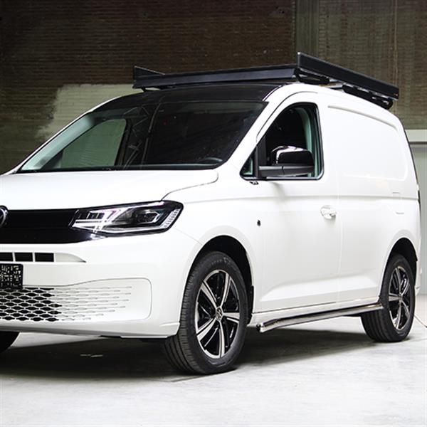 Grote foto sidebars rvs zilver volkswagen caddy cargo 5 2020 auto onderdelen overige auto onderdelen