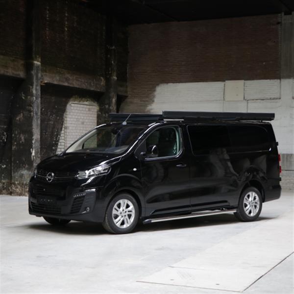 Grote foto sidebars rvs zilver opel vivaro 2019 2024 auto onderdelen overige auto onderdelen