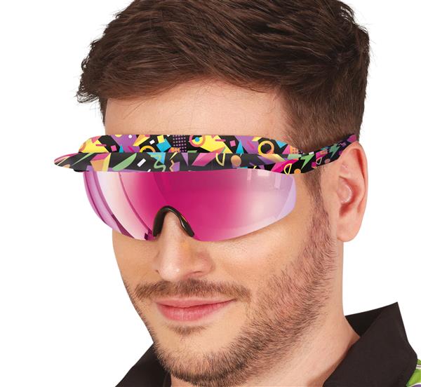 Grote foto neon 80s bril roze verzamelen overige verzamelingen