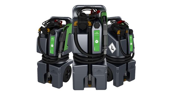 Grote foto dieseltank mobiel trolleymaster 100 liter met 12v pomp doe het zelf en verbouw compressors