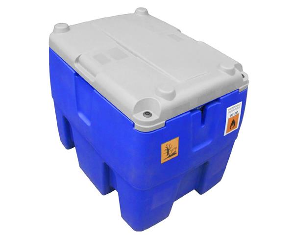 Grote foto dieseltank mobiel tech tank 220 liter 230v pomp doe het zelf en verbouw compressors