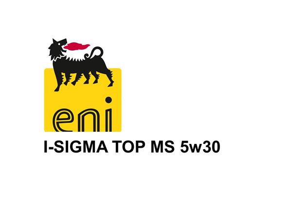 Grote foto eni i sigma top ms 5w30 tuin en terras werktuigen