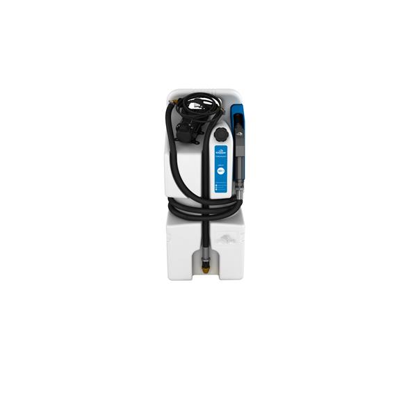 Grote foto tank mobiel voor adblue trolleymaster 60liter met 12v pomp doe het zelf en verbouw compressors
