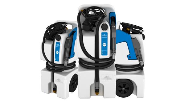 Grote foto tank mobiel voor adblue trolleymaster 60liter met 12v pomp doe het zelf en verbouw compressors