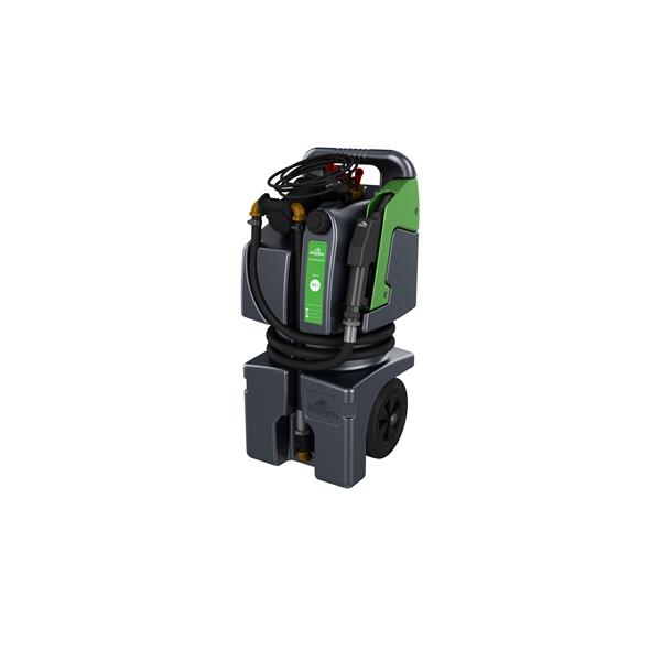 Grote foto dieseltank mobiel trolleymaster 60 liter met 12v pomp doe het zelf en verbouw compressors