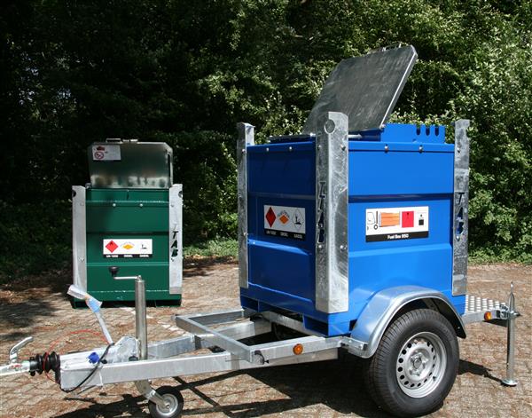 Grote foto aanhanger 2700kg geschikt voor fuel box 950 ltr met adblue doe het zelf en verbouw compressors