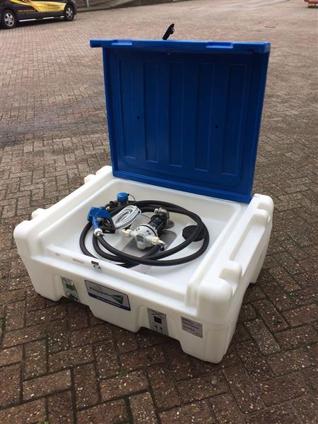 Grote foto tank mobiel voor adblue btm200 plat 24v pomp doe het zelf en verbouw compressors