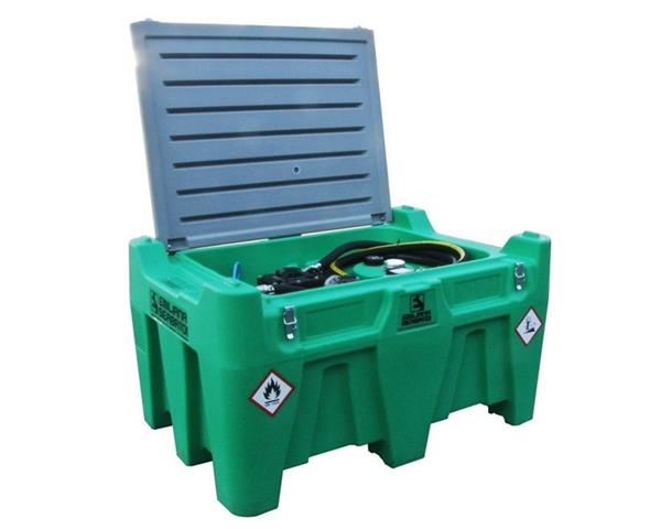 Grote foto benzinetank mobiel 330 ltr 230v pomp doe het zelf en verbouw compressors