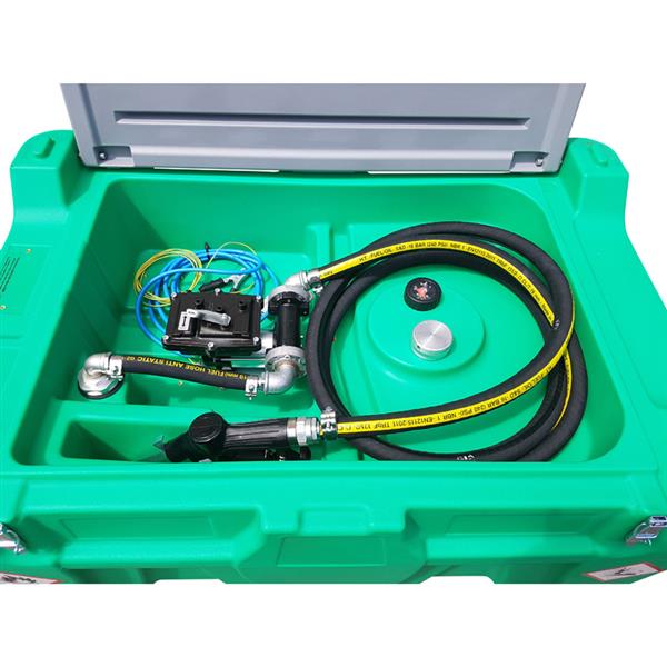 Grote foto benzinetank mobiel 330 ltr 230v pomp doe het zelf en verbouw compressors
