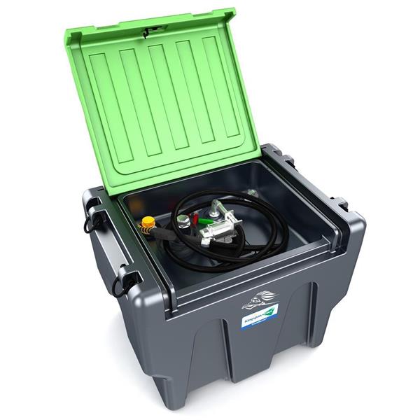 Grote foto dieseltank mobiel tm 430 230v pomp doe het zelf en verbouw compressors