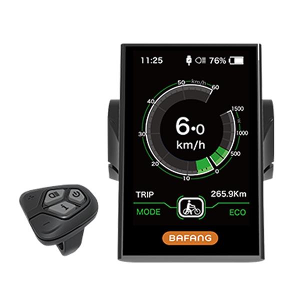 Grote foto bafang 8fun dpc18 lcd kleuren display fietsen en brommers elektrische fietsen