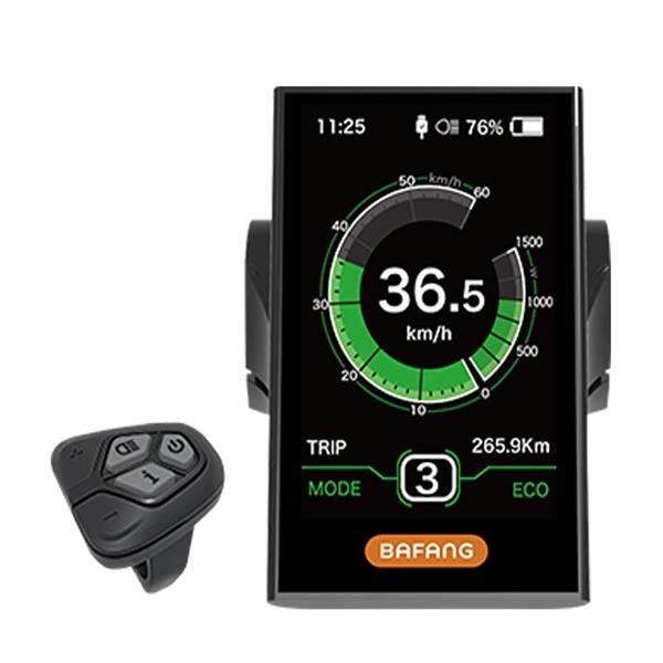 Grote foto bafang 8fun dpc18 lcd kleuren display fietsen en brommers elektrische fietsen