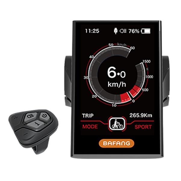 Grote foto bafang 8fun dpc18 lcd kleuren display fietsen en brommers elektrische fietsen