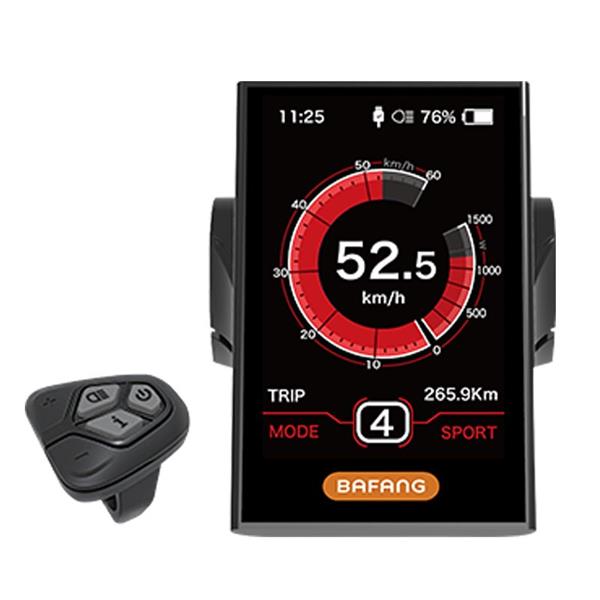 Grote foto bafang 8fun dpc18 lcd kleuren display fietsen en brommers elektrische fietsen