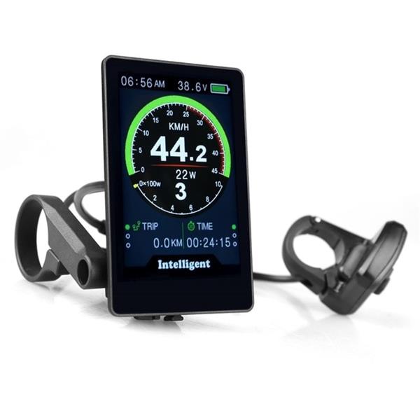Grote foto elektrische fiets tft display voor bafang bbs mid drive motor fiets ebike computer fietsen en brommers elektrische fietsen