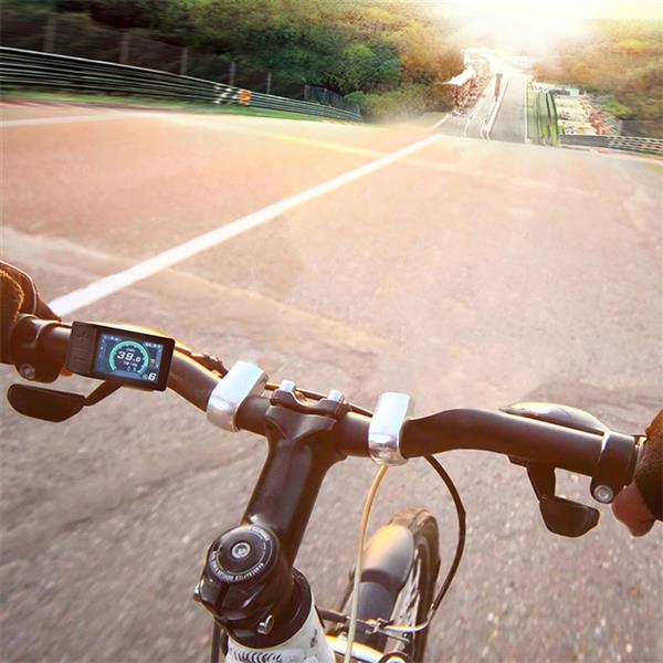 Grote foto elektrische fiets tft display voor bafang bbs mid drive motor fiets ebike computer fietsen en brommers elektrische fietsen